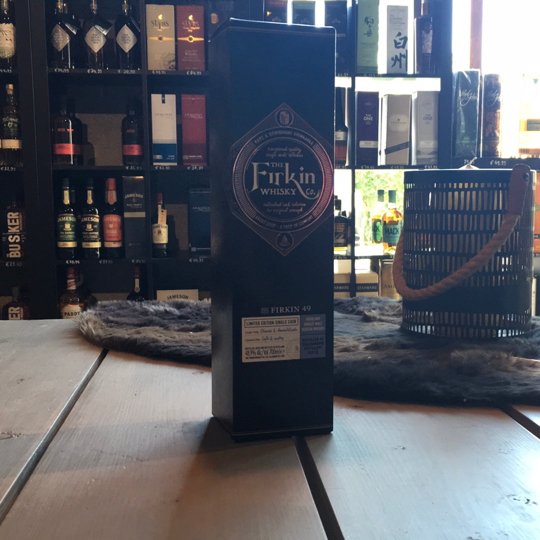 Firkin 49 Tullibardine distillery 2012