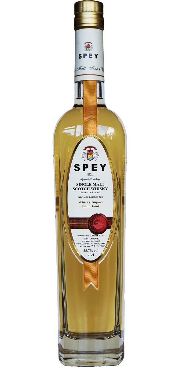 Spey 2007 whisky import nederland