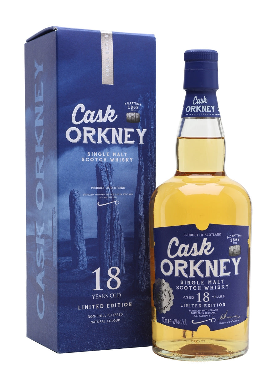 A.D. Rattray Cask Orkney 18y